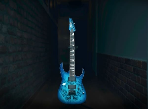 Professional electric guitar at Drop