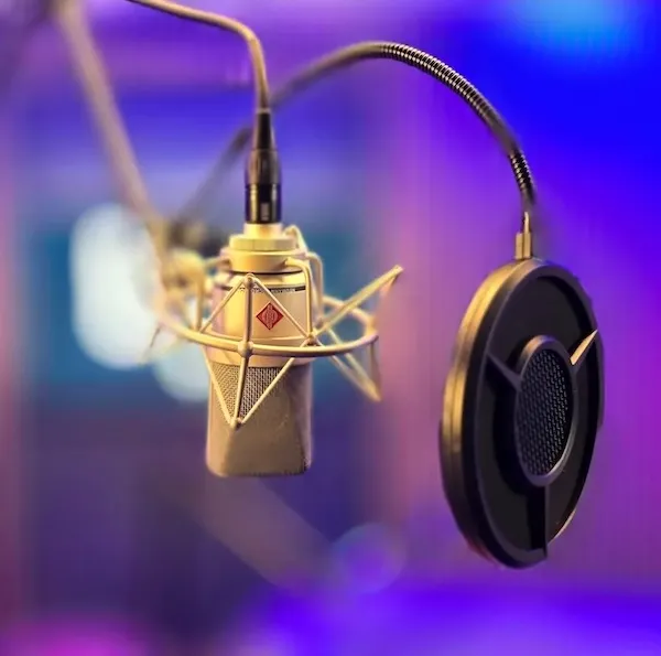 Guitars and drums in drop tuning inside a professional rehearsal studio